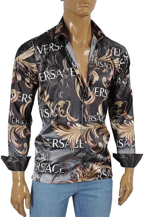 versace klamotten herren|Versace shirts for men.